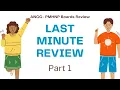 PMHNP Exam Review Comprehensive Last Minute Review PART 1