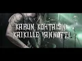 Verikalpa - Pahan Laulu (Official Lyric video 2017)