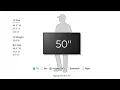 50 vs 55 TV Size Comparison - Is the Upgrade Worth It