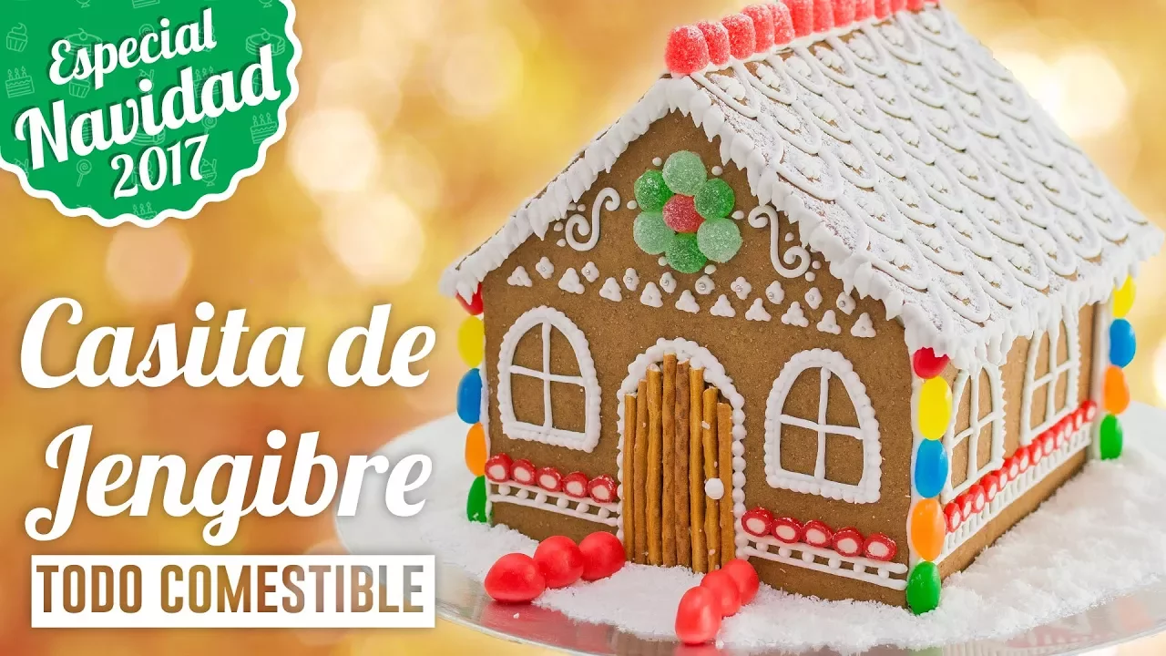 CASITA DE GALLETAS DE JENGIBRE    ESPECIAL NAVIDAD   Quiero Cupcakes!