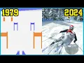 SKIING games evolution 1979 - 2024