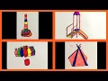 How to draw Outdoor Games for Kids Drawing and Coloring Pages for Kids