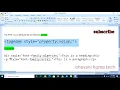 Part-7 text font in html how to apply font in text in html in Telugu