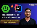 Inter-service Communication using RestTemplate Spring Boot REST API to Microservices