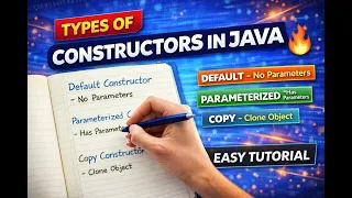 Types of Constructors in Java Explained Default vs Parameterized vs Copy Constructor