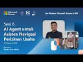 AI Agent untuk Asisten Navigasi Perizinan Usaha