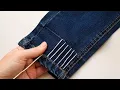 7 Genius Ways to Hem Jeans Without Cutting - Will Blow Your Mind