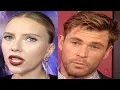 Download Lagu Scarlett Johansson \u0026 Chris Hemsworth Interview Avengers Endgame Premiere