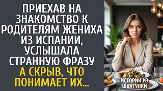 Истории из жизни Приехав на знакомство к родителям жениха из Испании, услышала странную фразу…