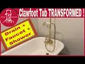 Claw Foot Tub Plumbing Free Standing Tub Shower