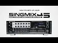 How to set up your Rockville SingMix 45 Powered Karaoke System Mixer Amplifier