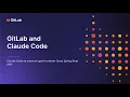 GitLab and Claude Code External agent as reviewer Java Spring Boot API feature development