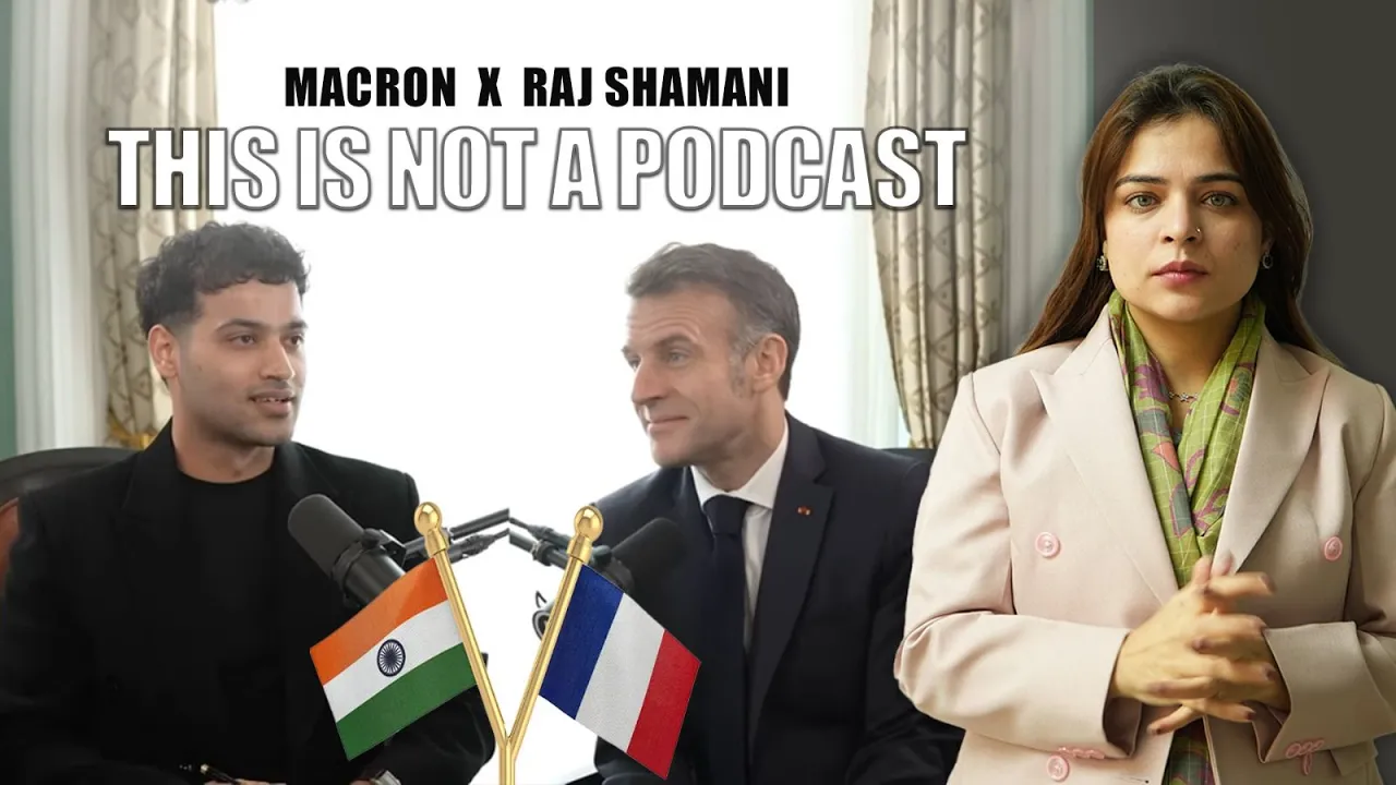 Why Did Macron Choose Raj Shamani Over NDTV? Is This the New Media Agenda? | Saloni Khanna