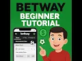 Betway Tutorial For Beginners What is Betway how to open account place bets and wit raw funds