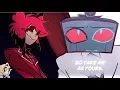 What If Vox Begged Alastor for a Deal Again...? | Hazbin Hotel Season 2 Comic Dub