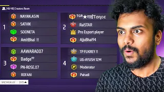 1 Kill 10000Rs ? Amit Bhai Custom Live Stream All Youtubers 😱