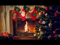 Download Lagu (2 Hour Fireplace) Holly Jolly Christmas - Michael Bublé | Christmas Music Fireplace