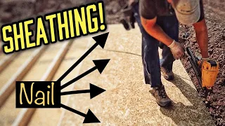 How To Cut And Install OSB Sheathing OSB