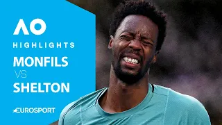 Gaël Monfils vs Ben Shelton | Round Four | Australian Open 2025 Highlights