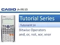 How to perform Bitwise and or not xor and xnor Operations in Calculator