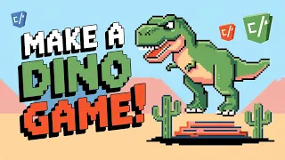 Create a Jumping Dino Game with HTML CSS JavaScript Fun Coding Project