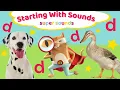EASY AND FUN Alliteration Phase 1 Phonics game for PRESCHOOLERS