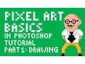 Pixel Art Basics in Photoshop Part 1 Drawing by PXLFLX