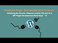 Unlocking the Secrets Enqueue Custom CSS and JS in WP Plugin Development Made Easy