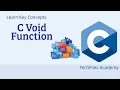 C Void Function in Hindi What is Void Function in C Example of Void Function 2025
