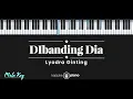 Download Lagu Dibanding Dia - Lyodra Ginting (KARAOKE PIANO - MALE KEY)