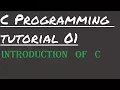 C programming Tutorial 1 -