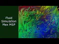 Max MSP Tutorial Fluid Simulation