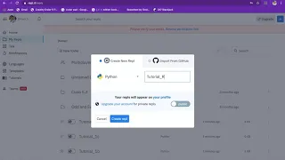 Tutorial 1 How to use Repl it
