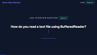 How to Read Text Files with BufferedReader in Java