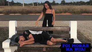 he was humiliated by his girlfriend and had to live on the street 