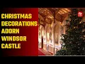WATCH Christmas Decorations Adorn Windsor Castle
