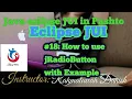 Eclipse JUI jRadioButton with Example Java eclipse JUI