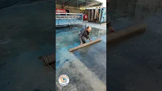 قمنا بعمليه تنظيف سجاد متسخ للغايه الغسيل والتعقيم والتغليف على افضل الاجهزه الموجوده عنا Shorts 