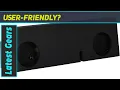 Dual 12 Sealed Subwoofer Sub Box Enclosure for 2005-17 Toyota Tacoma Double Cab Best Custom