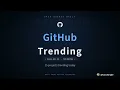 GitHub Trending 2026-08-19