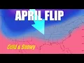 April Weather Just Took A COLD Turn