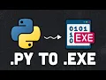 How to Convert a Python File to EXE Custom Icon No Terminal