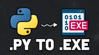 How to Convert a Python File to EXE Custom Icon No Terminal