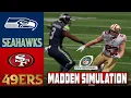 Lagu 49ers vs Seahawks Divisional Playoff Madden Simulation