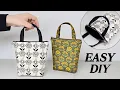 Lagu Easy DIY Zipper Pouch with Handle / Makeup Pouch Sewing Tutorial 💖ospring sewing