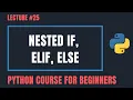 Nested If Else in Python - Python Tutorials For Beginners