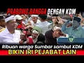 PRABOWO PUJI KDM!! VIRAL RIBUAN WARGA SUMBAR SAMBUT KDM BIKIN IRI PEJABAT LAIN BIKIN HEBOH