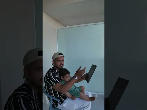 با پسرم و آهنگ کاک ناصر❤️