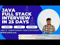 Java Full Stack Mock Interview