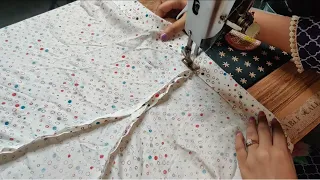 दादी की सलवार/ बुज़ुर्गों वाली सलवार बनाना सीखे | Without Belt Salwar Cutting and Stitching 